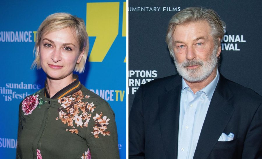(Left) Late Cinematographer Halyna Hutchins was unintentionally shot and killed by Alec Baldwin (right) on the set of indie film 