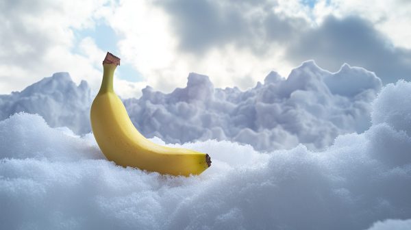 A Banana in the Clouds.